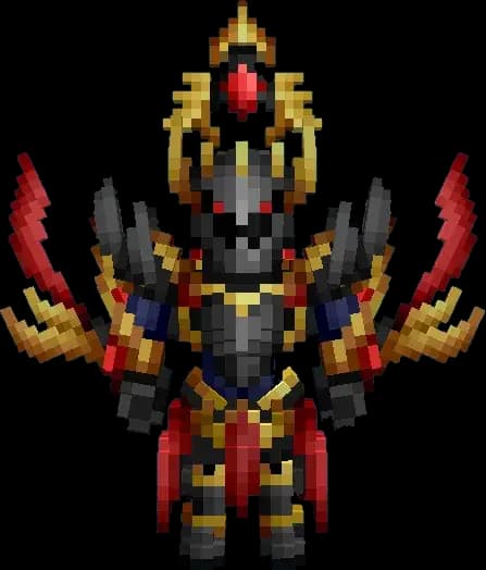 Armure représentant la classe Guerrier